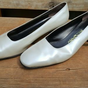 Salvatore Ferragamo Pearl Heels